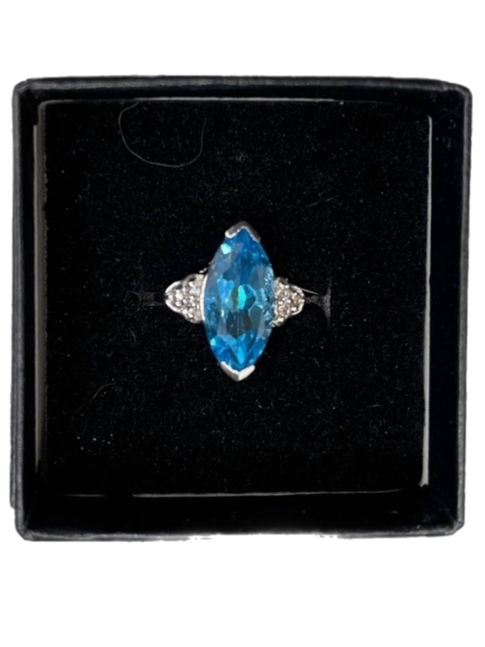 Topaz 3.40 CTW set in Sterling Silver Designer Ring - Size 7 NWT - Picture 15 of 17